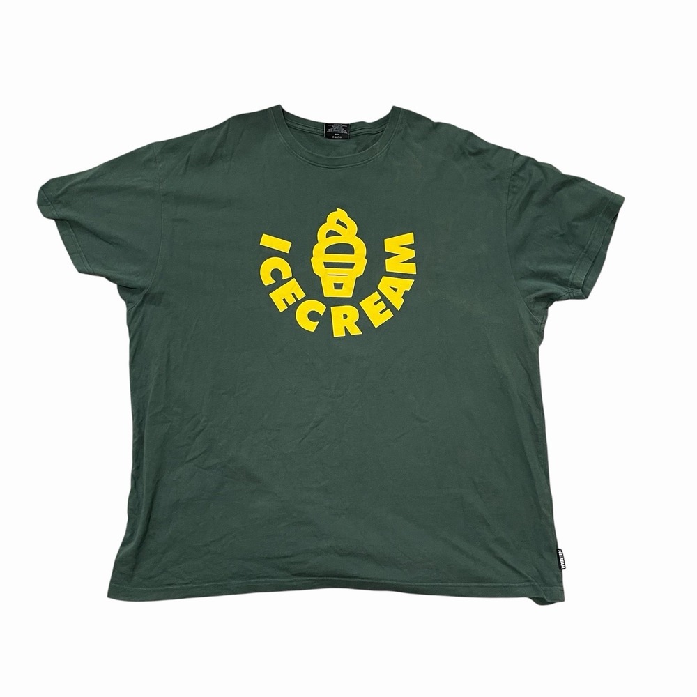 Icecream Billionaire Boys Club Green Graphic T-Shirt Men's 3XL Ice Cream Logo